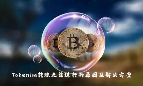 Tokenim转账无法进行的原因及解决方案