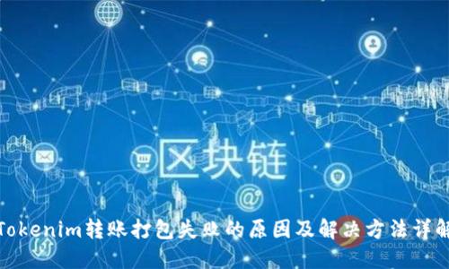 Tokenim转账打包失败的原因及解决方法详解