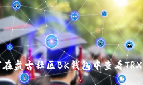 如何在盘古社区BK钱包中查看TRX数量